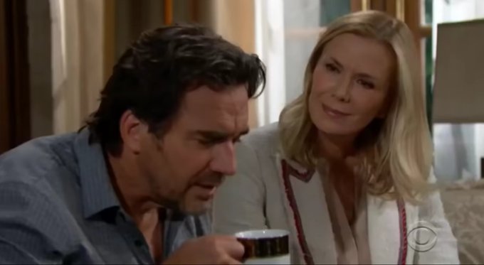 Brooke Forrester (Katherine Kelly Lang) & Ridge Forrester (Thorsten Kaye)