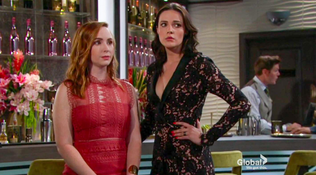 Young & The Restless Spoilers - Tessa (Cait Fairbanks) & Mariah (Camryn Grimes)