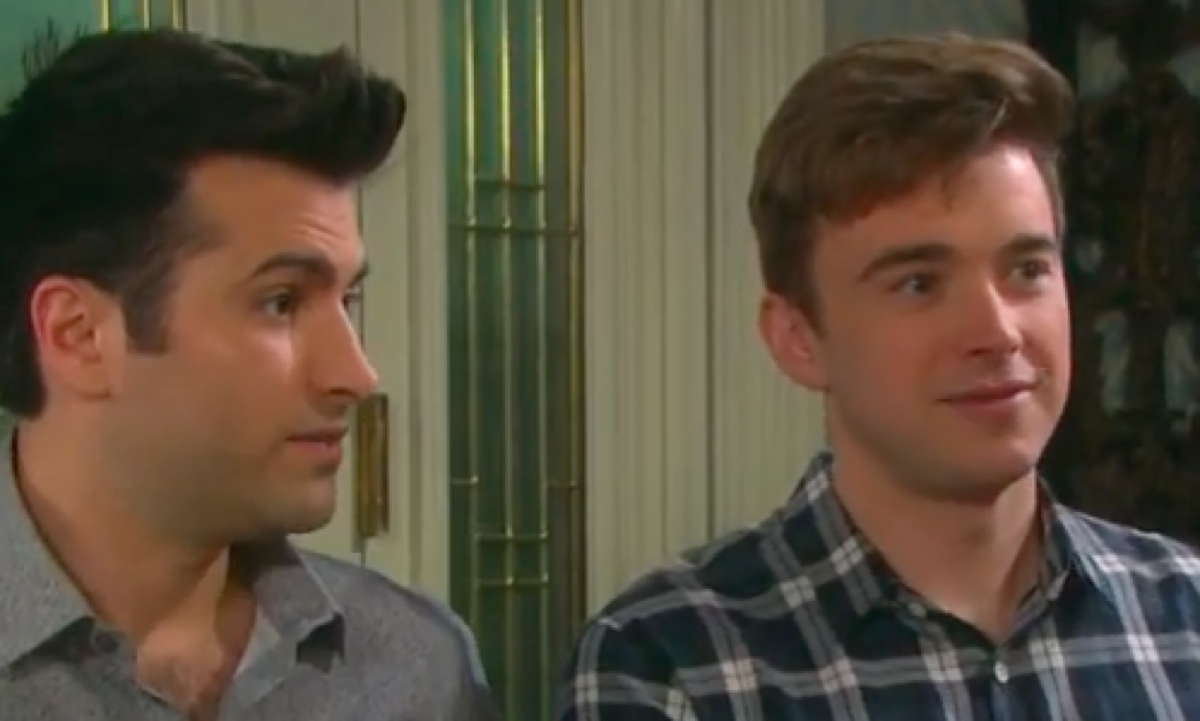 Days of our Lives: Will (Chandler Massey), Sonny’s (Freddie Smith)