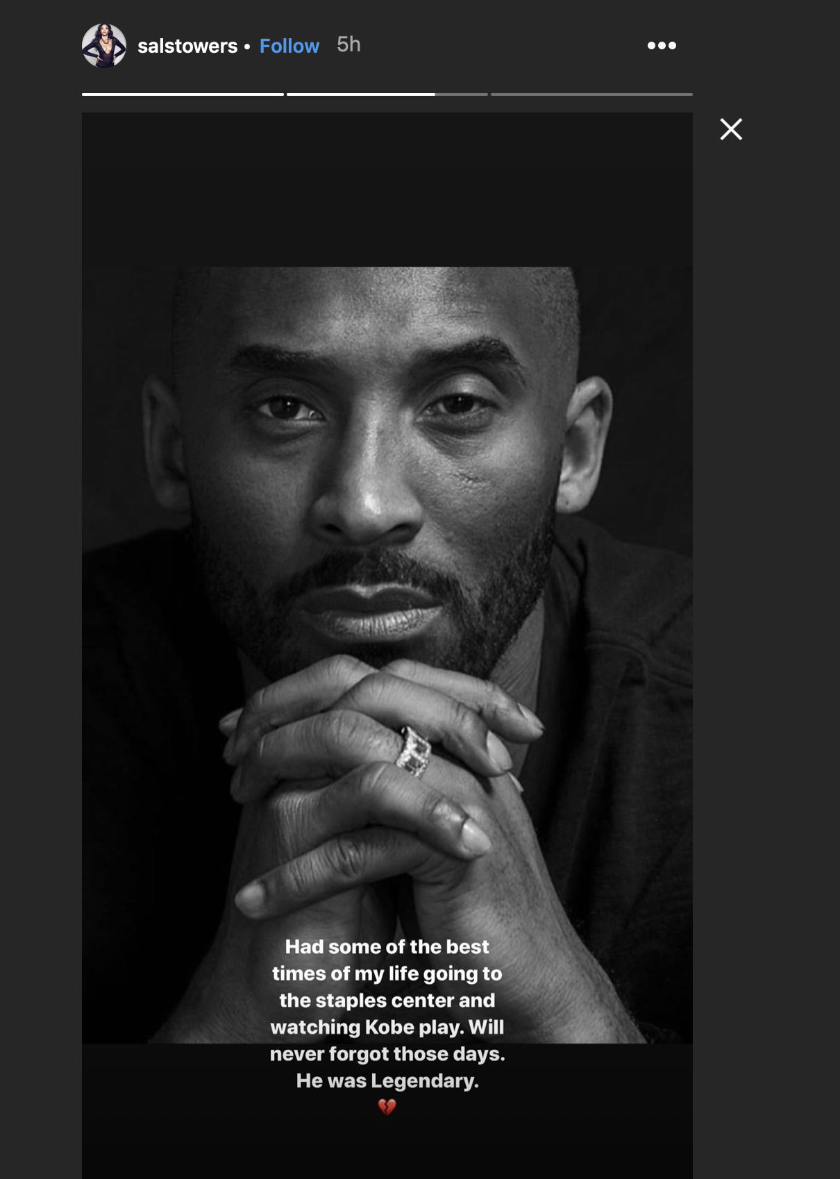 Soap Stars React to Deaths of Kobe Bryant and Daughter, Both Killed in Helicopter Crash on Sunday