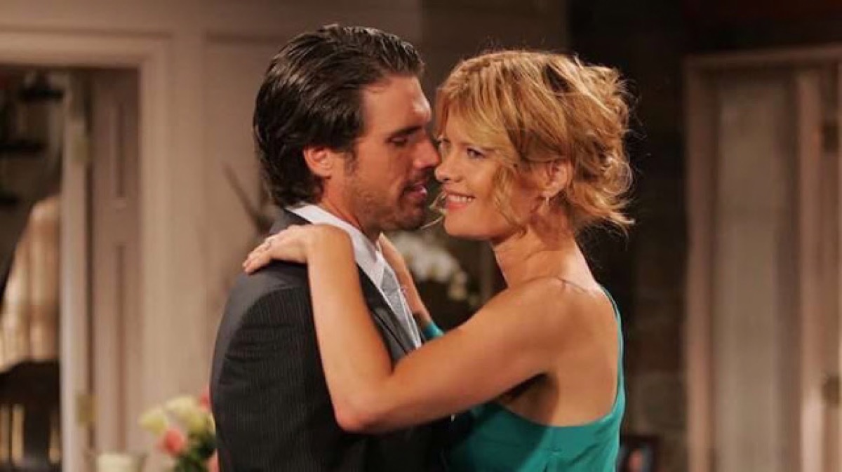 The Young and the Restless: Phyllis Newman (Michelle Stafford) and Nick Newman (Joshua Morrow)