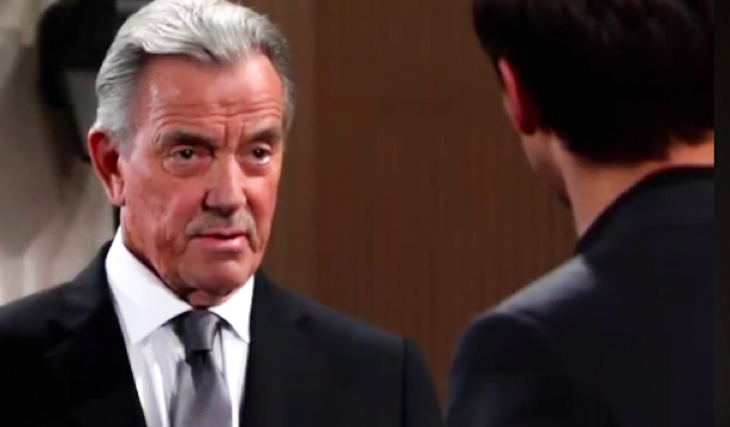 The Young and the Restless: Victor Newman (Eric Braeden) and Adam Newman’s (Mark Grossman)