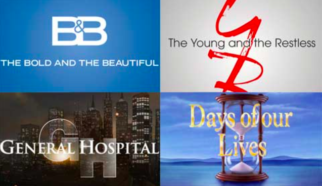 General Hospital, The Bold and the Beautiful, Days of Our Lives and The Young and the Restless 