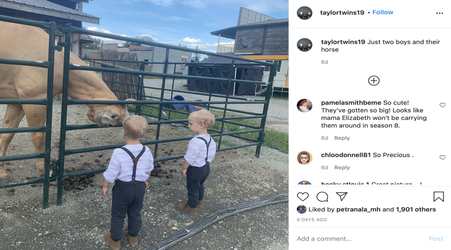 When Calls The Heart News Update: Jack Growing Up, Photo Of Taylor Twins On Set With A Very Curious Horse