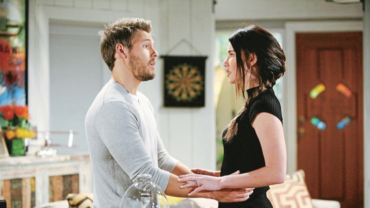 The Bold and the Beautiful: Liam Spencer (Scott Clifton), Steffy Forrester (Jacqueline MacInnes Wood)