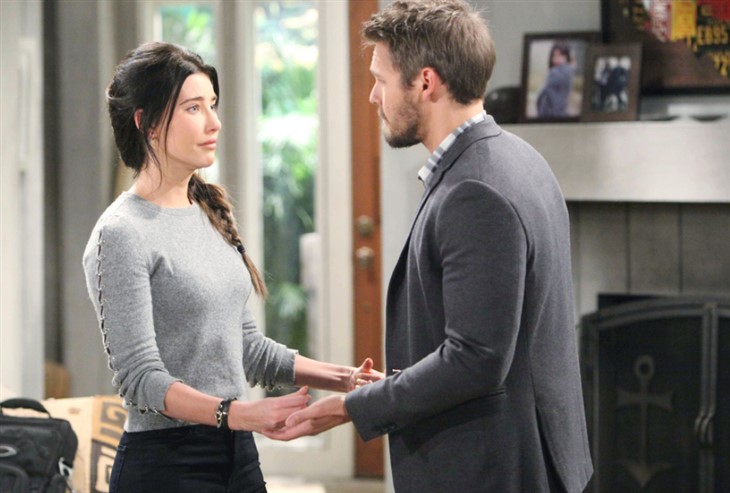The Bold And The Beautiful: Spencer (Scott Clifton) Steffy Forrester (Jacqueline MacInnes Wood)