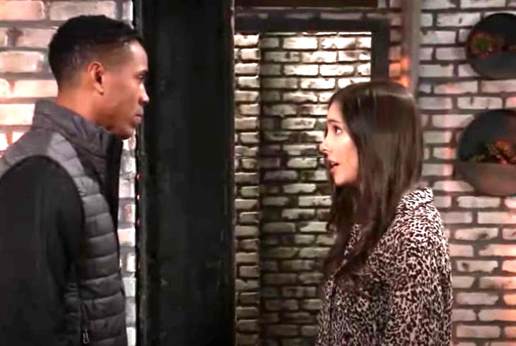 General Hospital: Molly Lansing-Davis (Haley Pullos)T.J. Ashford (Tajh Bellows)