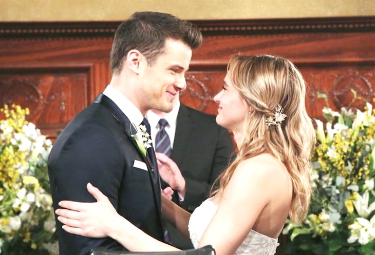 The Young And The Restless: Kyle Abbott (Michael Mealor) Summer Newman Abbott (Hunter King)