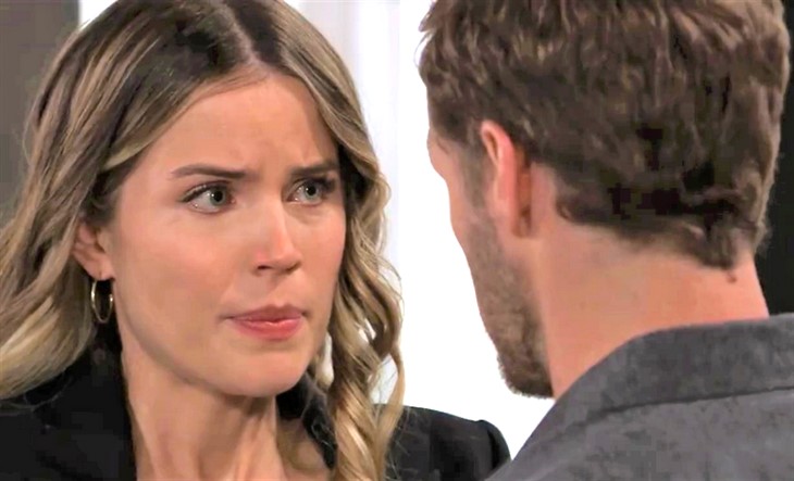General Hospital: Brando Corbin (Johnny Wactor) Sasha Gilmore (Sofia Mattsson) 
