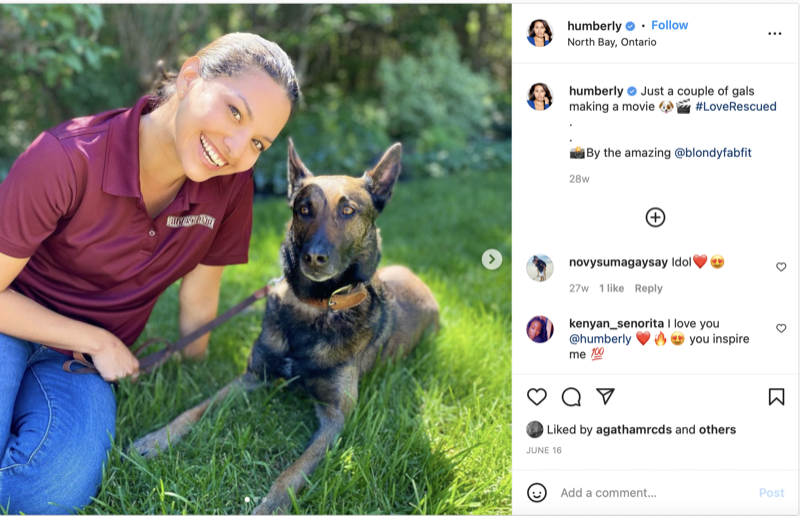 Brittany Bristow And Chris McNally In Hallmark’s A Dog Named Indie