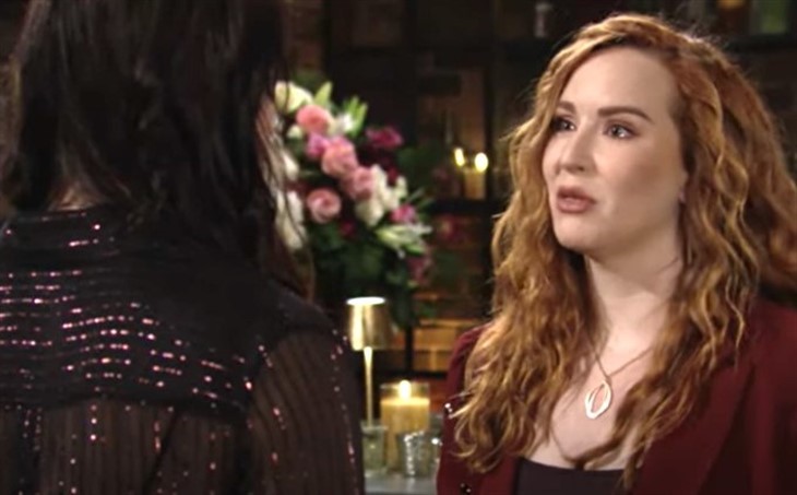 The Young And The Restless: Mariah Copeland (Camryn Grimes) and Tessa Porter (Cait Fairbanks)