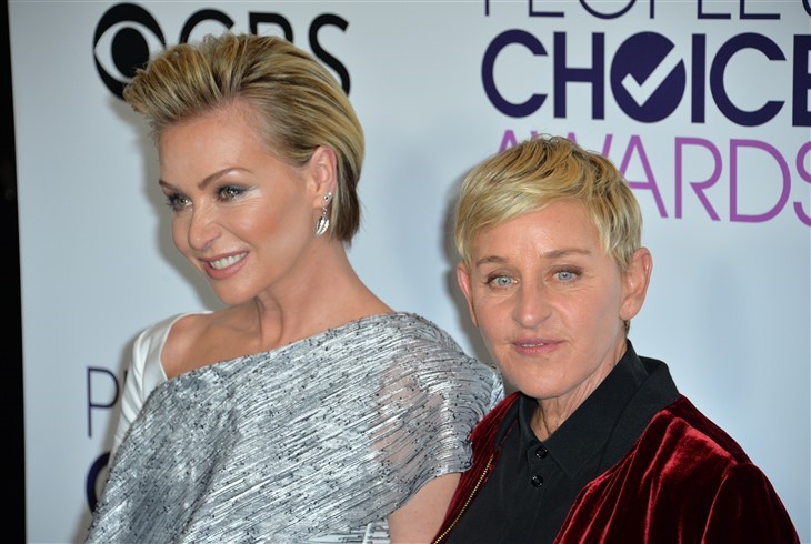 Ellen DeGeneres And Portia De Rossi