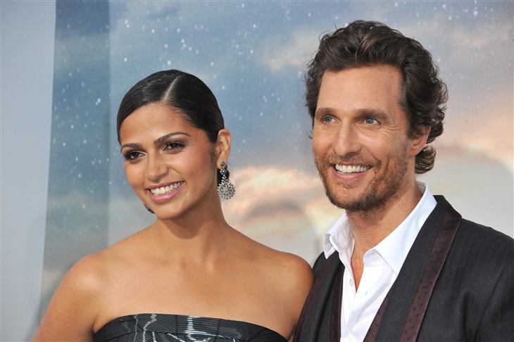 Matthew McConaughey And Camila Alves
