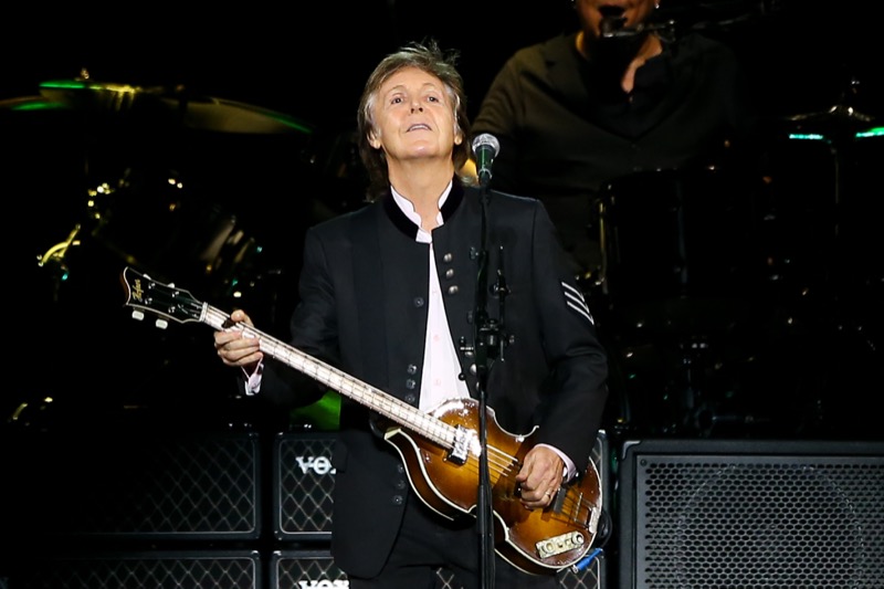 Paul McCartney Honors Johnny Depp At Glastonbury Festival