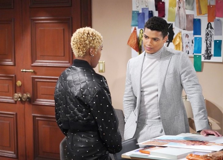 The Bold And The Beautiful:Zende Forrester (Delon de Metz) 