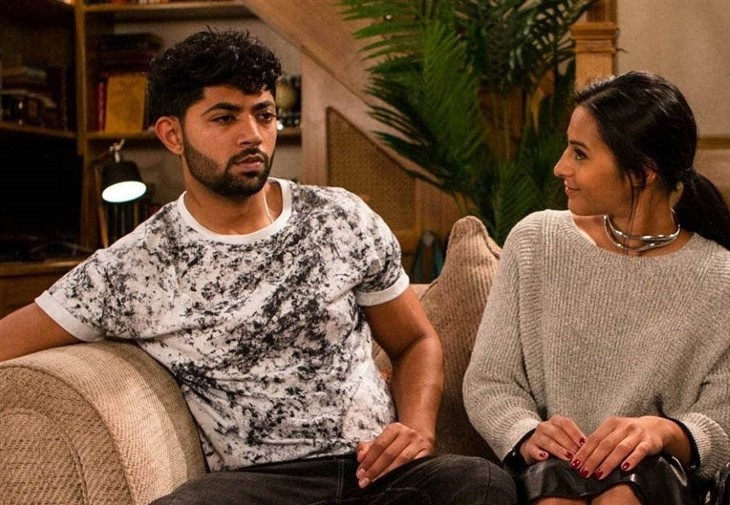 Coronation Street: Zeedan Nazir (Qasim Akhtar) Alya Nazir (Sair Khan)