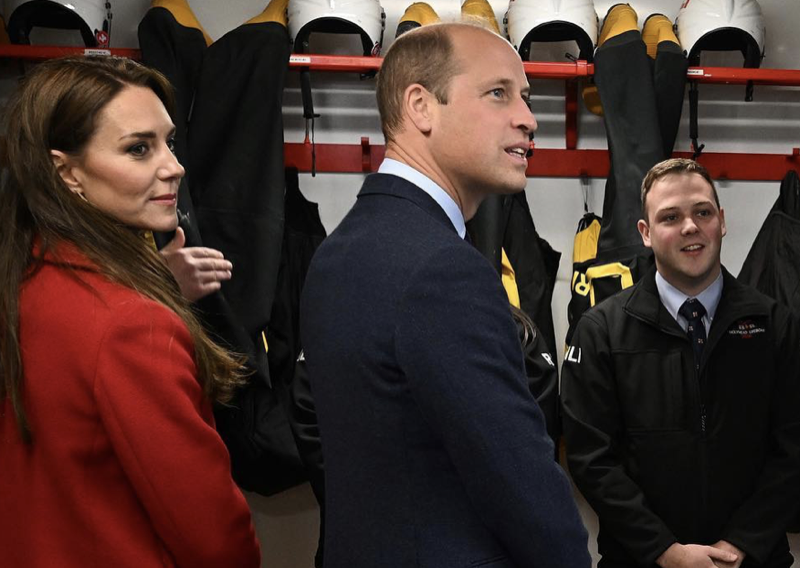 The Prince And Princess Of Wales Visit Wales For Their First Official Outing Since Gaining The Titles