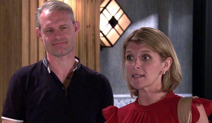 Coronation Street: Nick Tilsley (Ben Price) Leanne Battersby (Jane Danson)