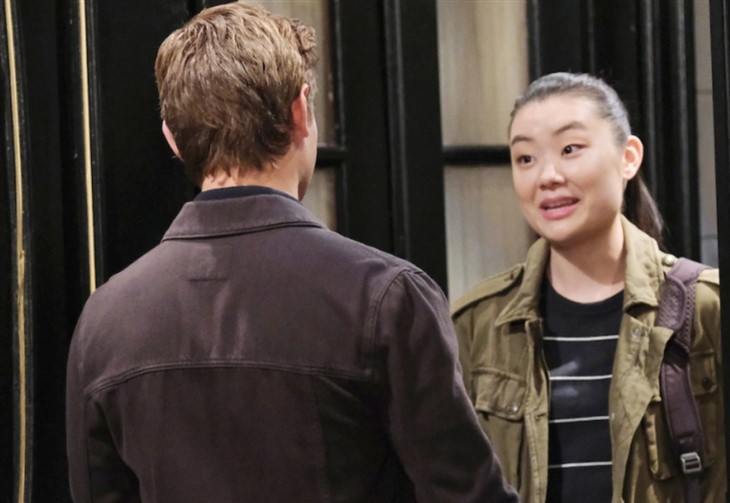 Days Of Our Lives - Wendy Shin (Victoria Grace) Johnny DiMera (Carson Boatman)