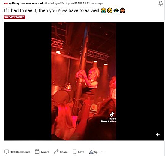 90 Day Fiance Fans Seriously Mock Angela Deem Pole Dancing