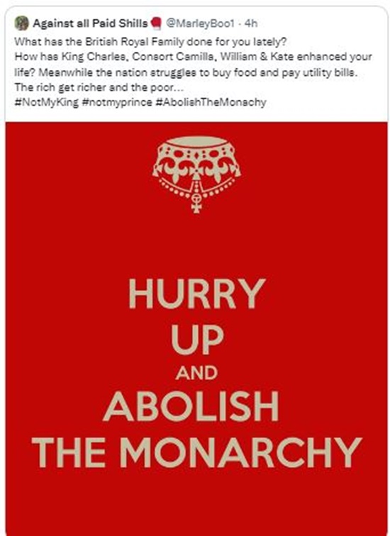 Harry and Meghan On Netflix Gets #AbolishTheMonarchy Trending