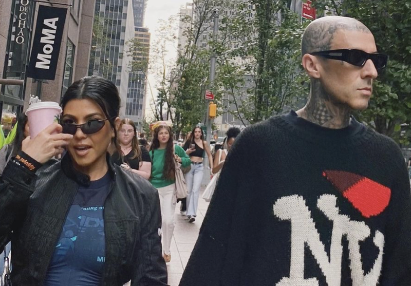 Kourtney Kardashian's Hubby Travis Barker And Ex Scott Disick Still Feuding?!