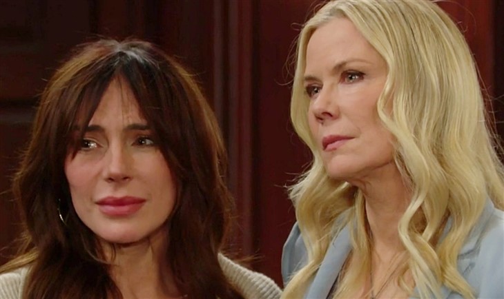 The Bold And The Beautiful - Brooke Logan (Katherine Kelly Lang) Taylor Hayes (Krista Allen)