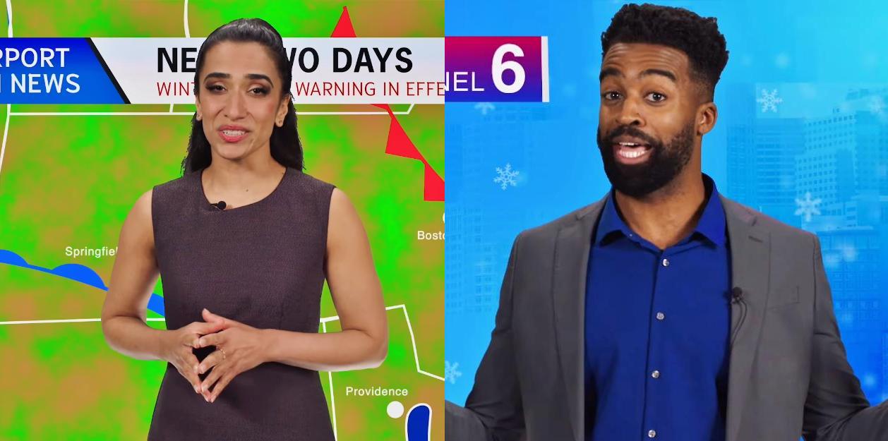Anjali Khurana and Landon Moss experience The Snowball Effect on UPtv