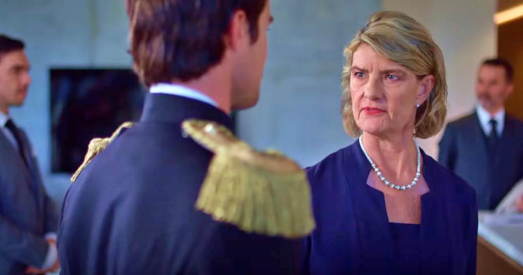 Mitchell Bourke and Andrea Moor in A Prince in Paradise