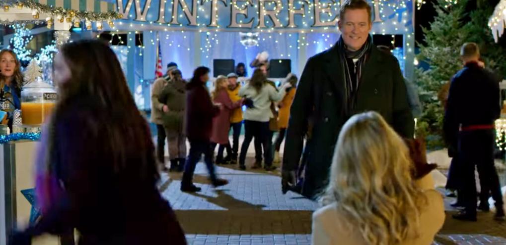 Lori Loughlin and James Tupper star in Fall Into Love on Great American Family