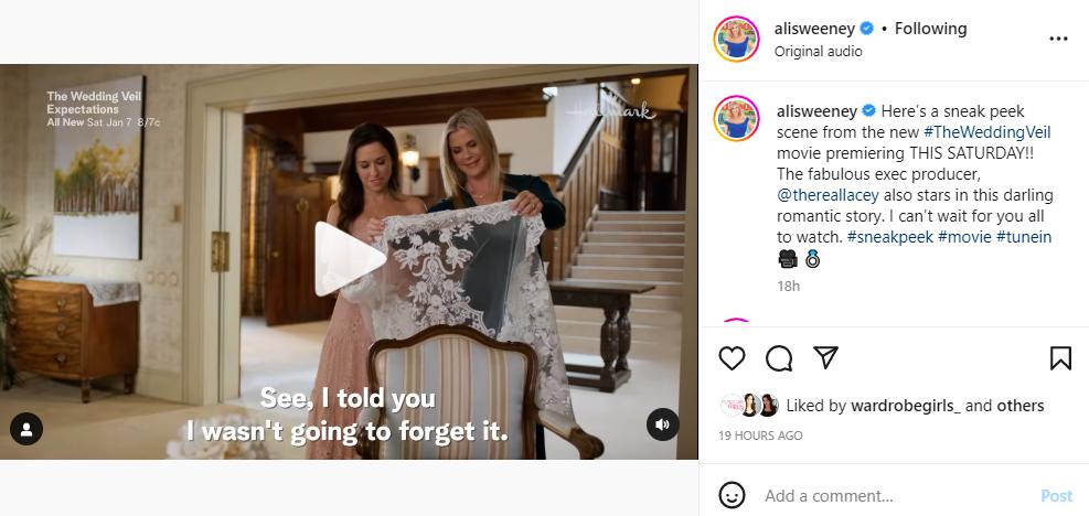 Sneak peek for The Wedding Veil Expectations on Hallmark Channel