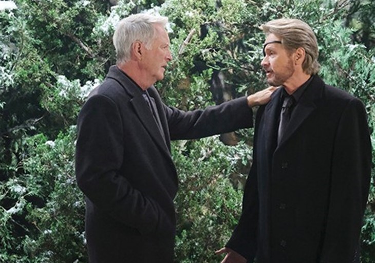 Days Of Our Lives - Steve Johnson (Stephen Nichols) and John Black (Drake Hogestyn) 