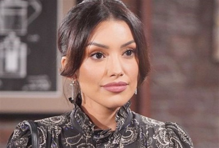 The Young And The Restless: Audra Charles (Zuleyka Silver) 