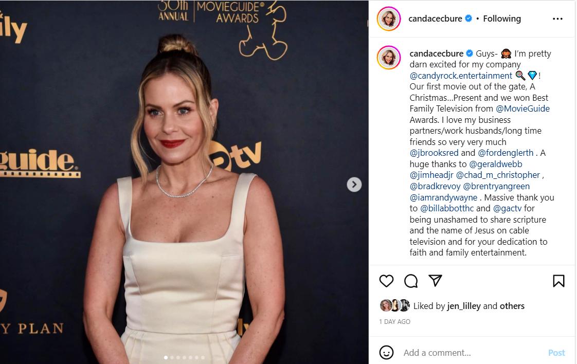 Candace Cameron Bure wins 2 awards