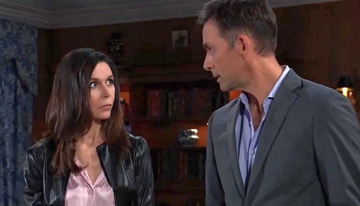 General Hospital: Anna Devane (Finola Hughes) Valentin Cassadine (James Patrick Stuart) 