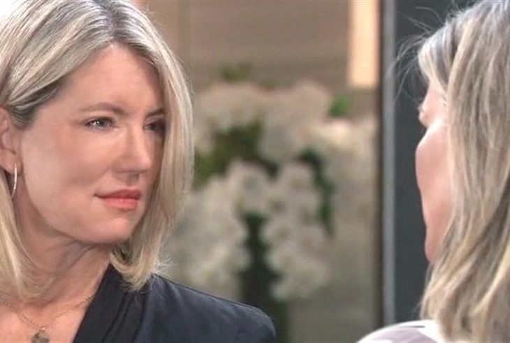 General Hospital: Nina Reeves (Cynthia Watros) Carly Spencer (Laura Wright) 