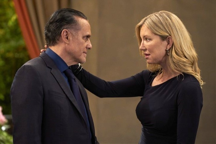 General Hospital: Sonny Corinthos (Maurice Benard) Nina Reeves (Cynthia Watros)