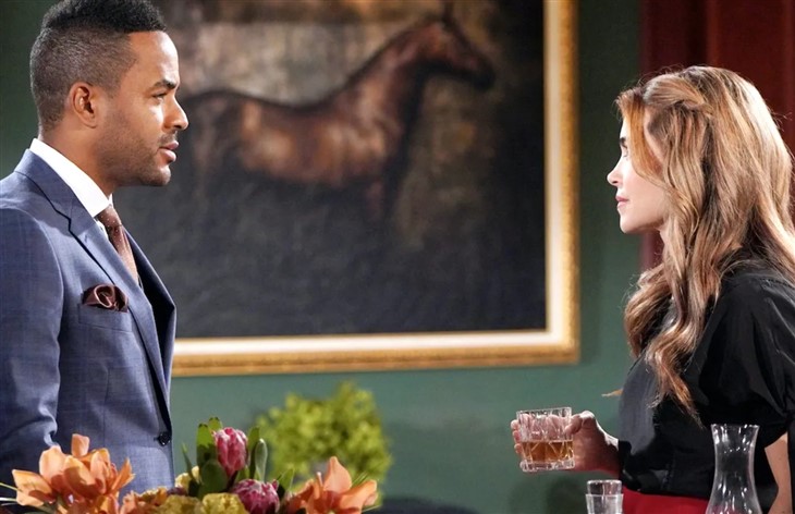 The Young And The Restless: Victoria Newman (Amelia Heinle) Nate Hastings (Sean Dominic)