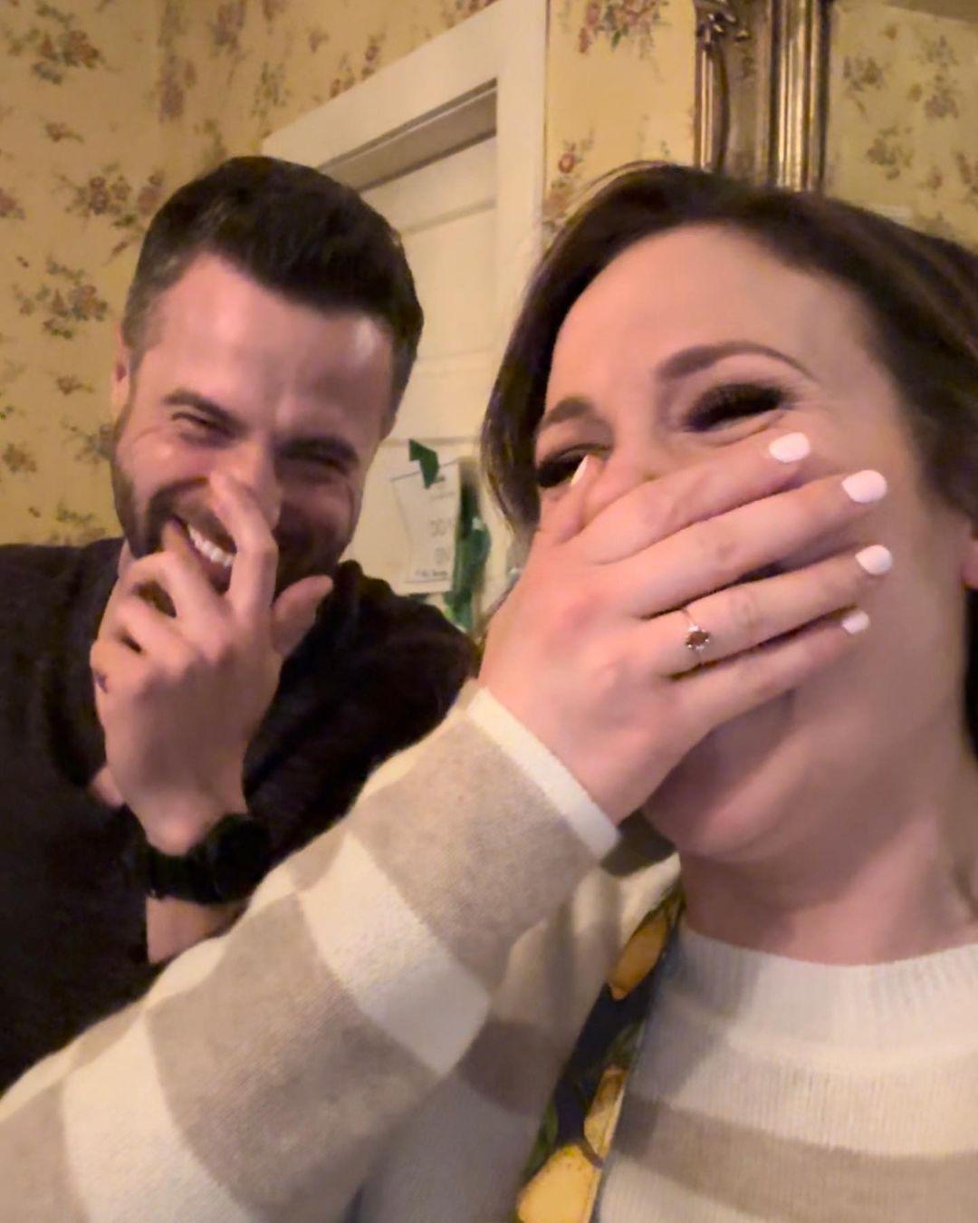 Brendan Penny and Erin Krakow