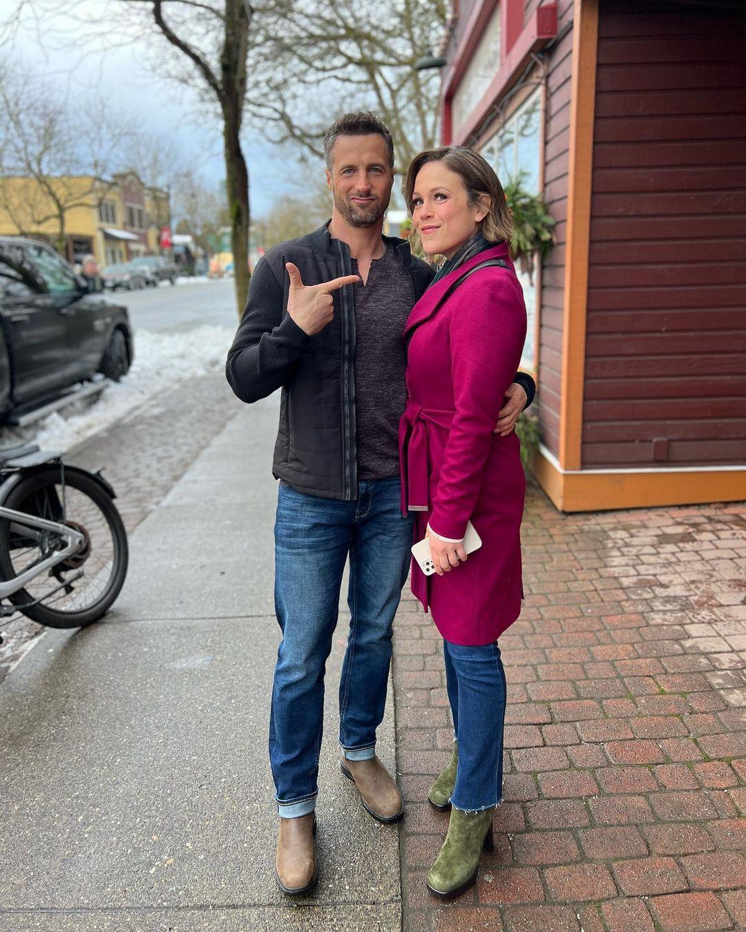 Brendan Penny and Erin Krakow 