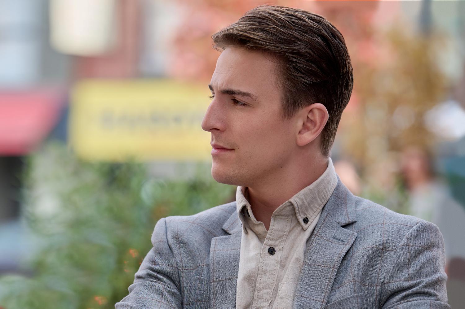 Evan Roderick stars in Aurora Teagarden Mysteries: Something New