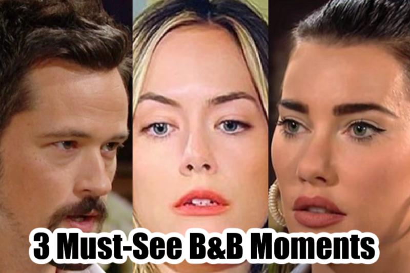 The Bold And The Beautiful Spoilers: 3 Must-See B&B Moments – Week Of April 10