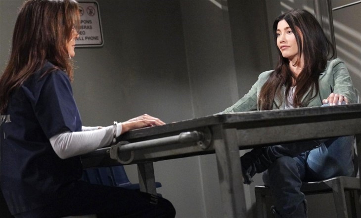 The Bold And The Beautiful: Steffy Forrester (Jacqueline MacInnes Wood) John Finnegan (Tanner Novlan)