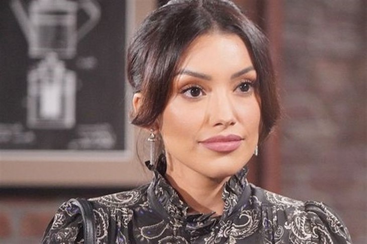 The Young And The Restless: Audra Charles (Zuleyka Silver) 