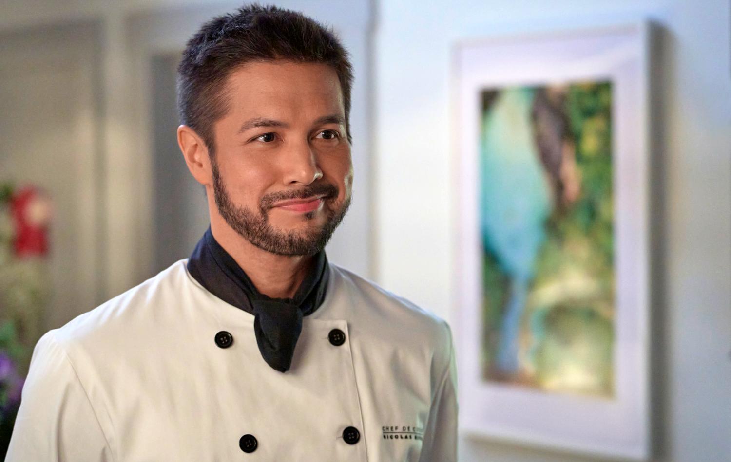 Erin Cahill and Marco Grazzini star in Hearts In The Game on Hallmark Channel