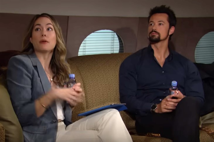 The Bold And The Beautiful: Thomas Forrester (Matthew Atkinson) Hope Logan Spencer (Annika Noelle) 