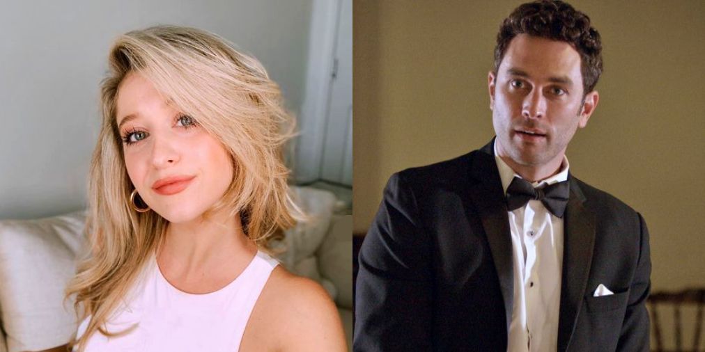 Margie Mays and Alex Trumble in Lucky Hearts on UPtv