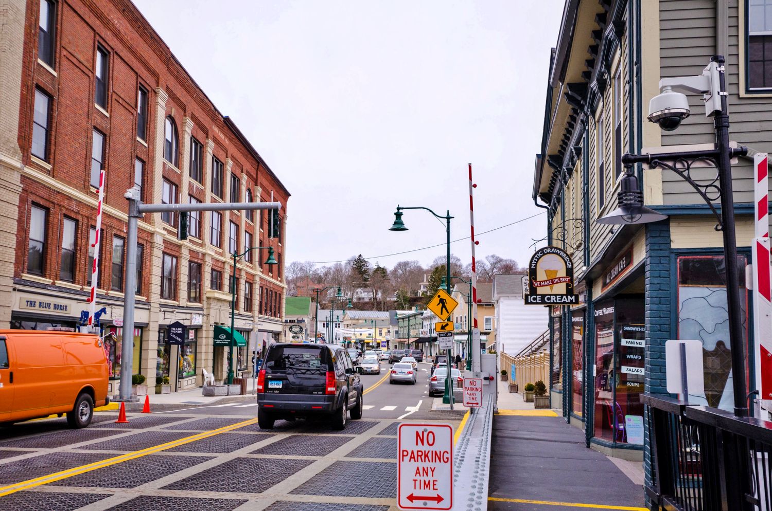 Hallmark is filming a Christmas movie in Mystic, Connecticut