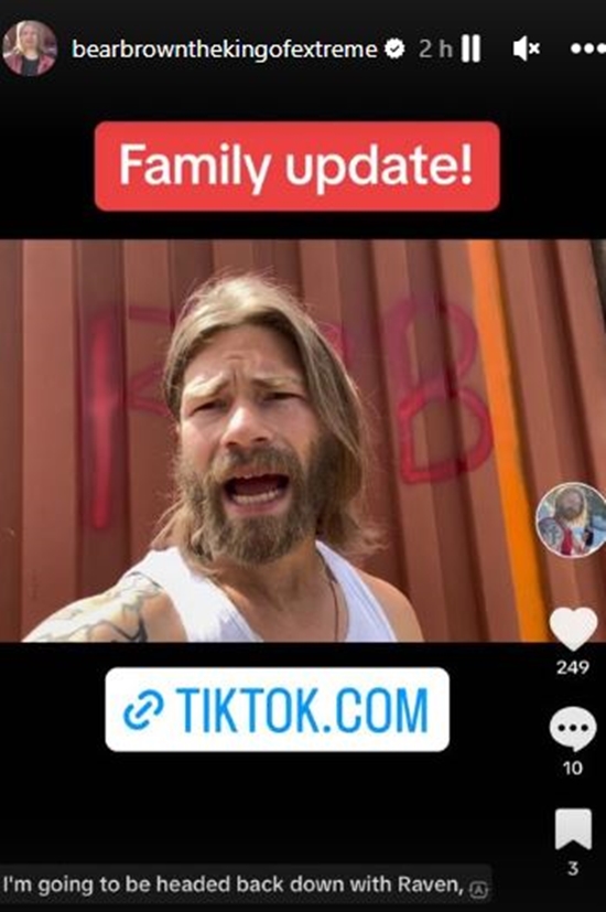 Alaskan Bush People Star Bear Brown Gives A Family Update