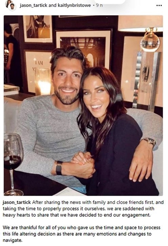 Kaitlyn Bristowe, Jason Tartick Split - Who Gets The Dogs-vert